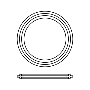 Steel & O'Brien 40MP-2-SILICONE-WHITE-O