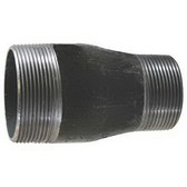 Black Malleable Fittings Swage Nipple