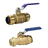 Bronze & Brass Push-Fit Ball Valve