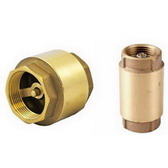 Bronze & Brass Threaded Spring Check Valve