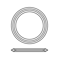 Steel & O'Brien 40MP-2-SILICONE-WHITE-O